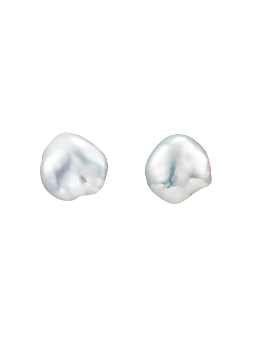 Baroque Pearl Studs photo