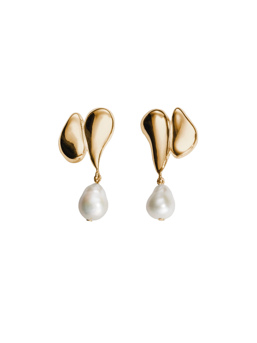 Elvira earrings gold vermeil photo