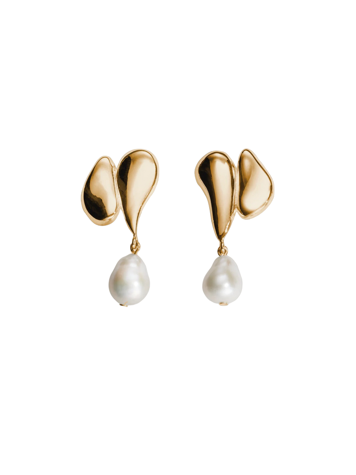 Elvira earrings gold vermeil
