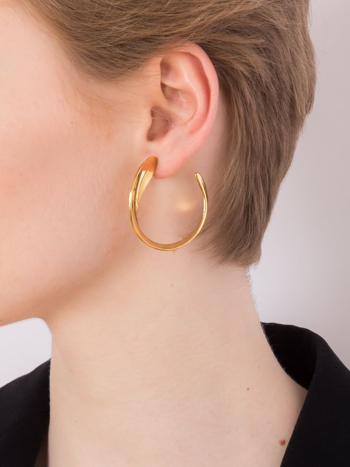 Daphne hoops by AGMES | Finematter