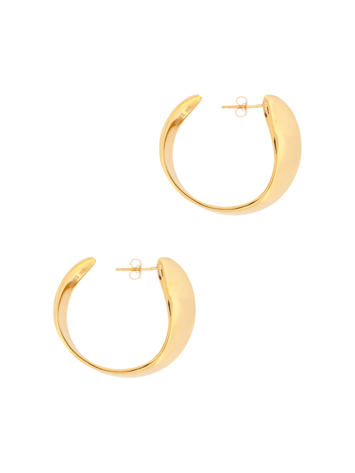 AGMES/アグメス】フープピアス DAPHNE HOOPS ゴールド - アクセサリー