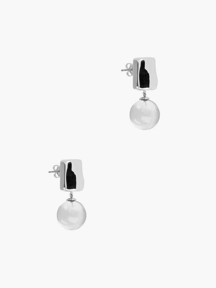 Luca quartz earrings