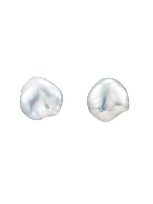 Baroque Pearl Studs photo