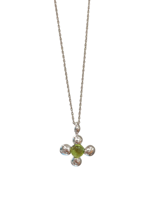 Fay necklace with peridot photo