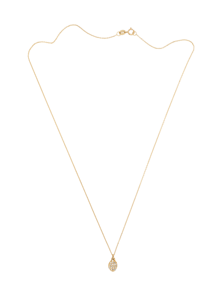 Greta pave necklace