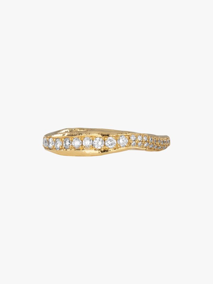 Atlas white diamond ring (Refurbished)