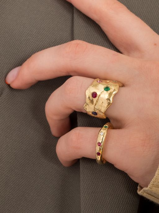 Colours wavy band photo