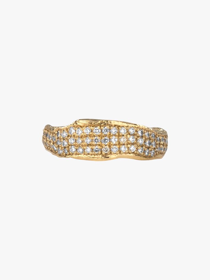 Norma diamond pavé constellation ring