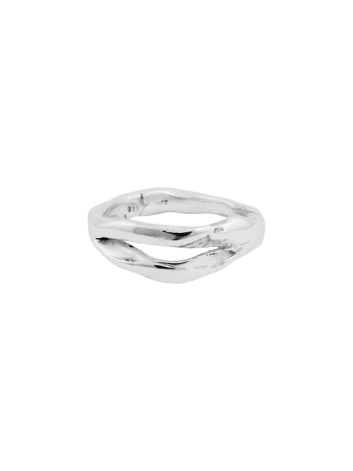 Sculptured split ring photo