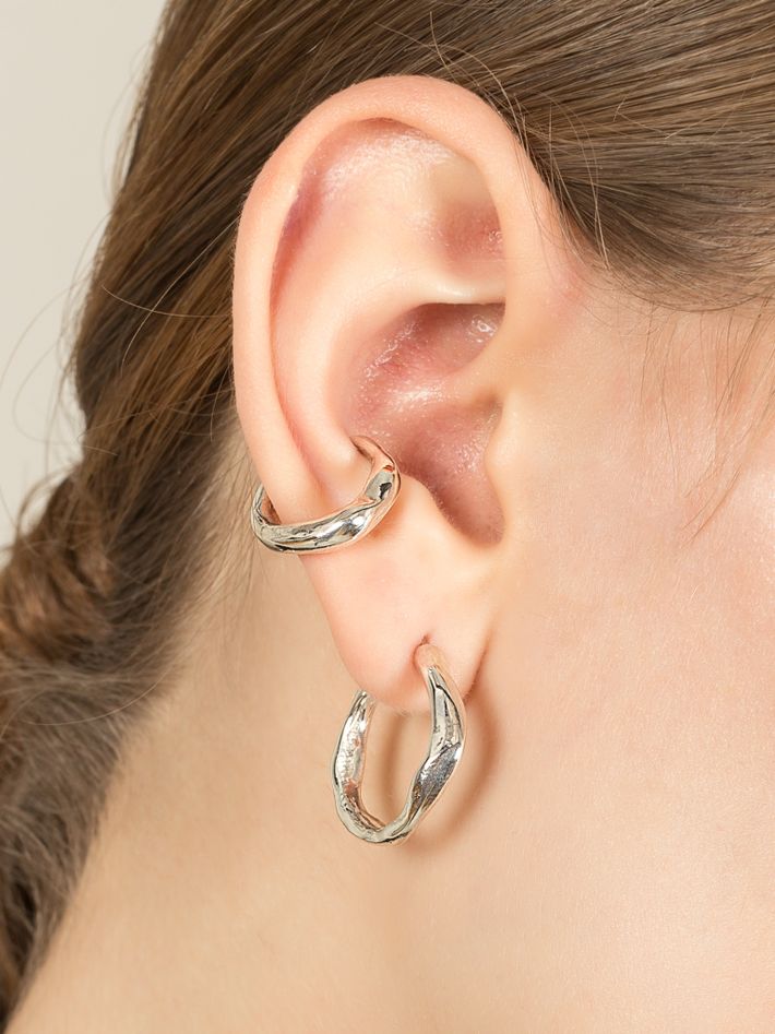 Sculptured ear cuff