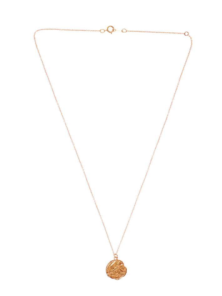 The virgo medallion necklace