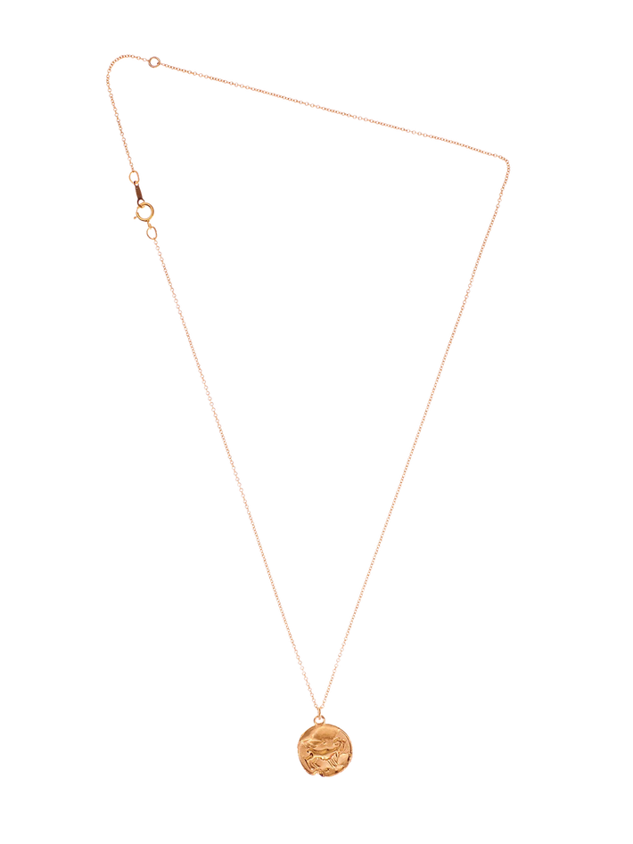 The aries medallion necklace