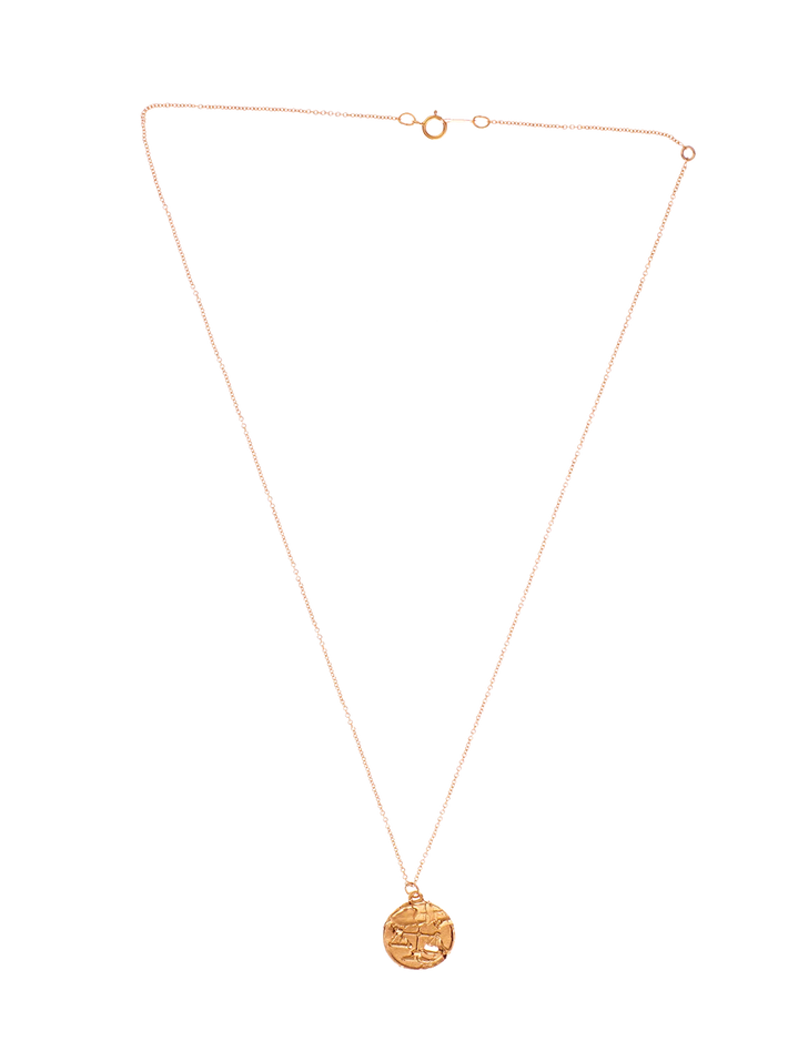 The libra medallion necklace