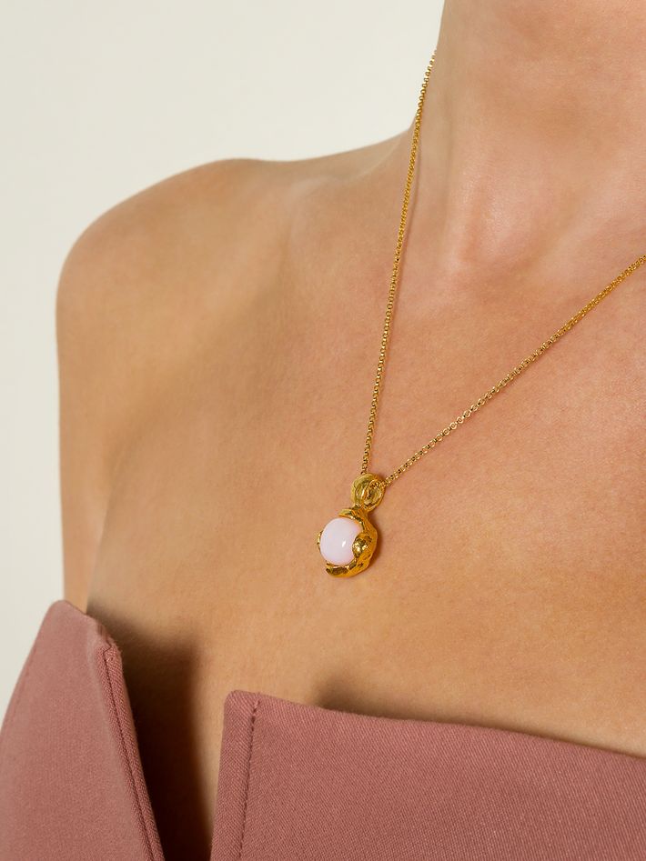 Tramonto opal necklace