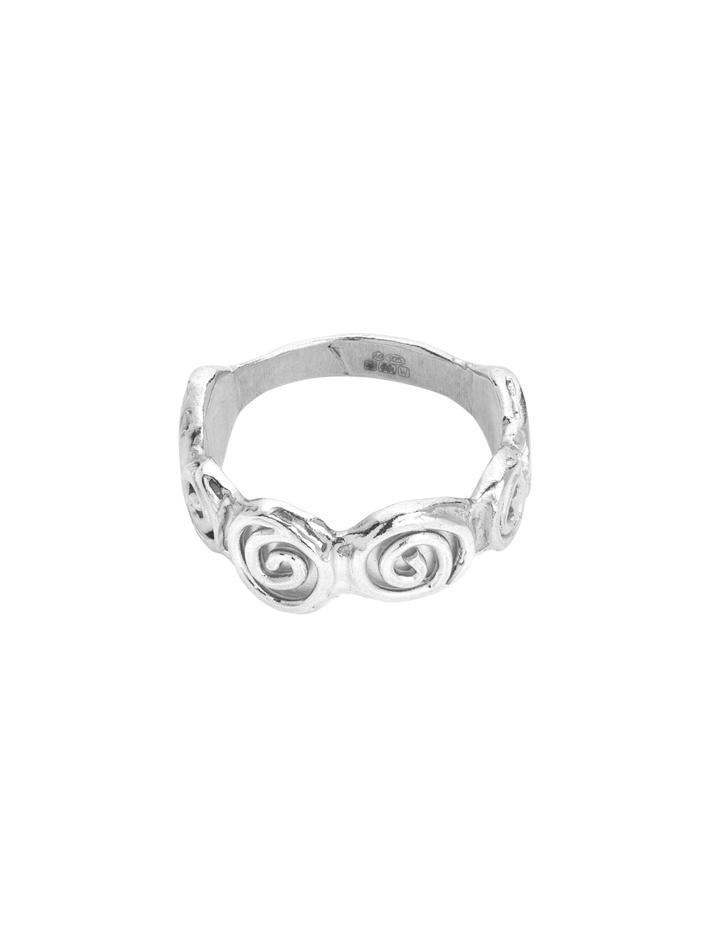 Boho swirl ring 