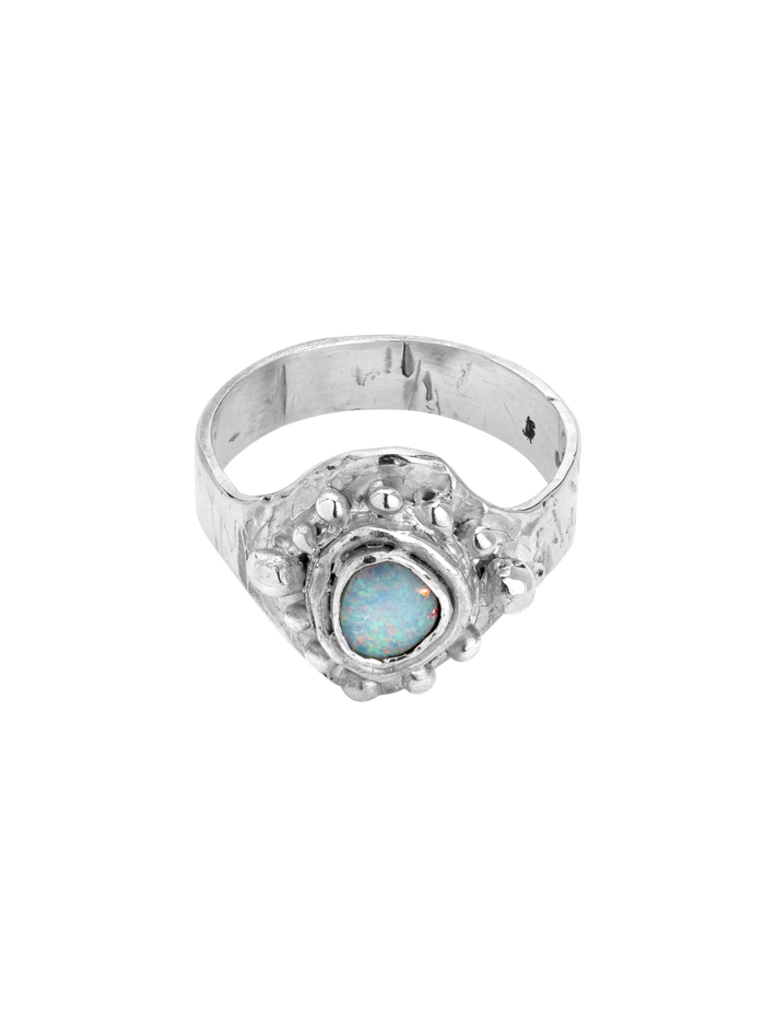 Boho shield ring 