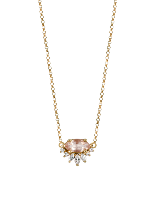 Amour morganite necklace photo