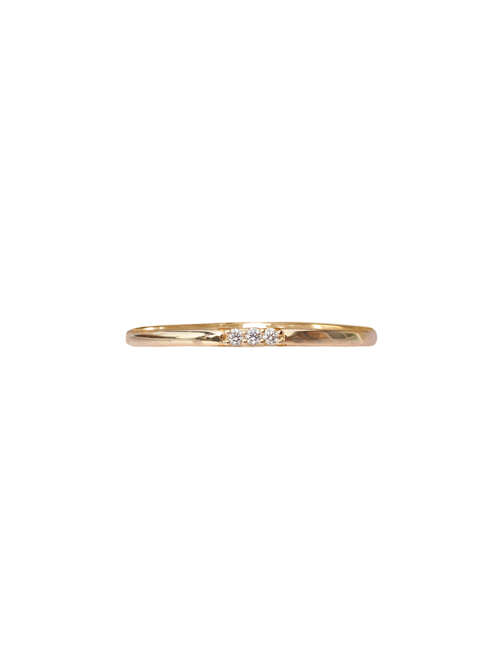 Wanderer dainty gold ring