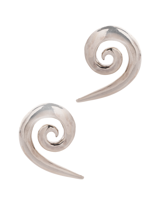 Spira earrings in silver photo