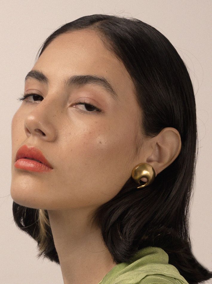 Cai earrings gold vermeil