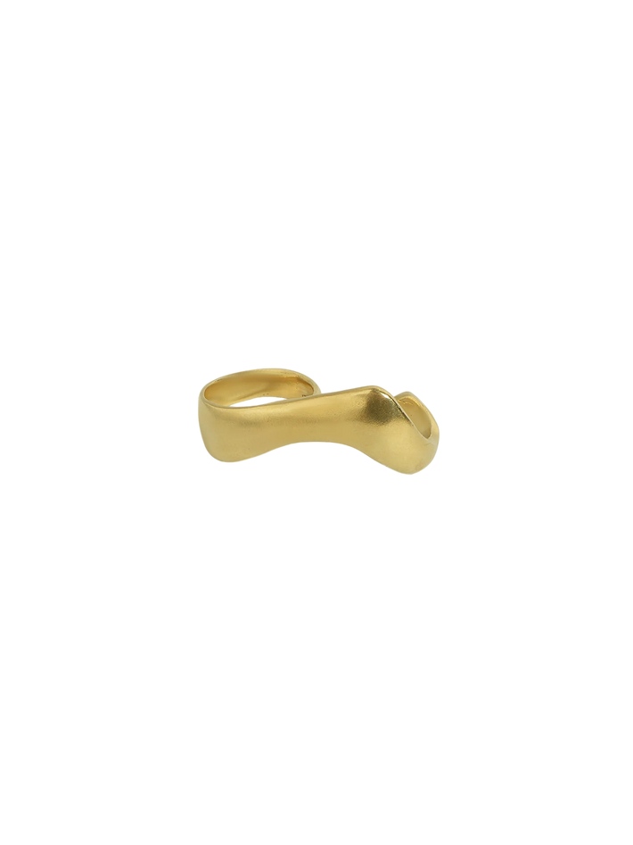 Lyra ring gold vermeil