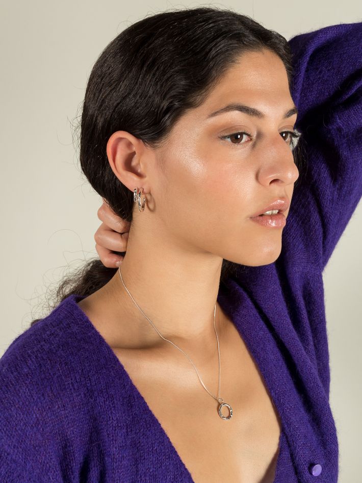 Celestial small hoops