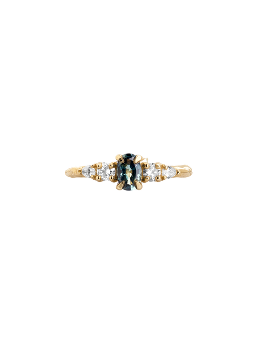 Gianna sapphire & diamond engagement ring photo