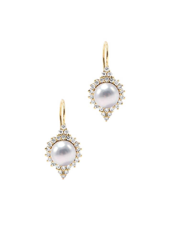 Giverny pearl earrings