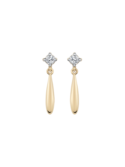 Diamond Tempest Drop Earrings photo