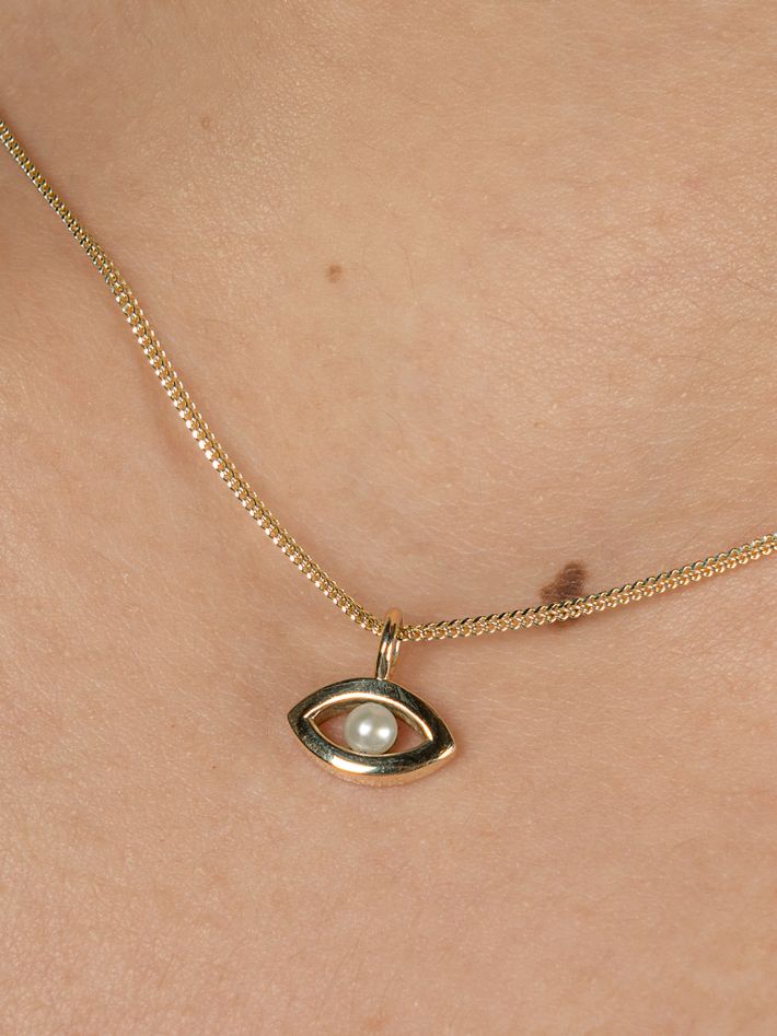Evil Eye Talisman Charm w/ 16" chain