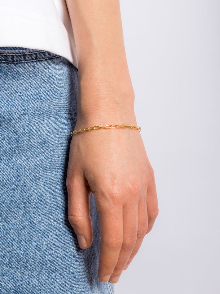 Petite classic link bracelet