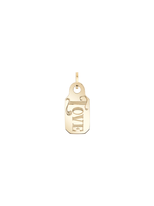 Price Tag Signet Charm photo