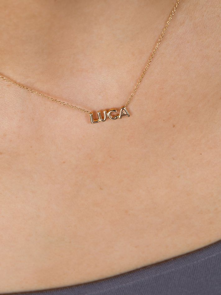 Helium name it necklace