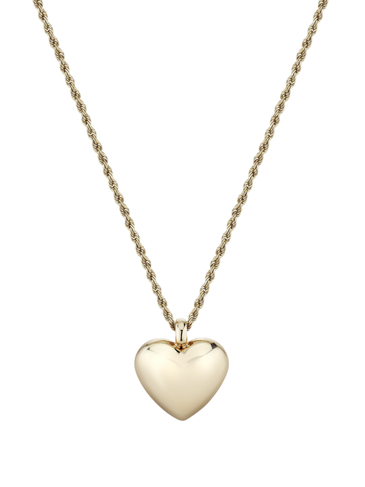 XL Helium Heart Pendant with 18" chain photo