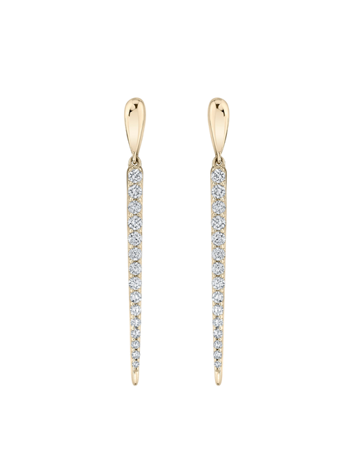 Pavé Tempest Line Earrings photo