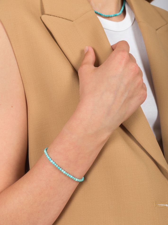 Turquoise shoreline bracelet