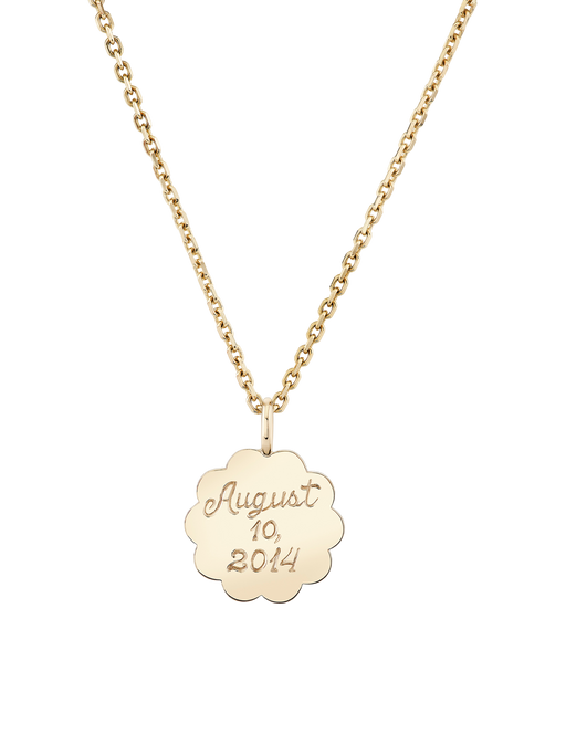 Scalloped Edge Pendant photo
