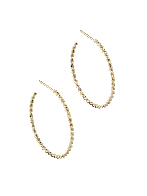 Skinny twine hoops photo