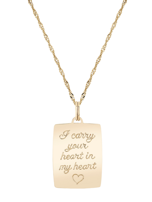 Poesy Signet Pendant photo