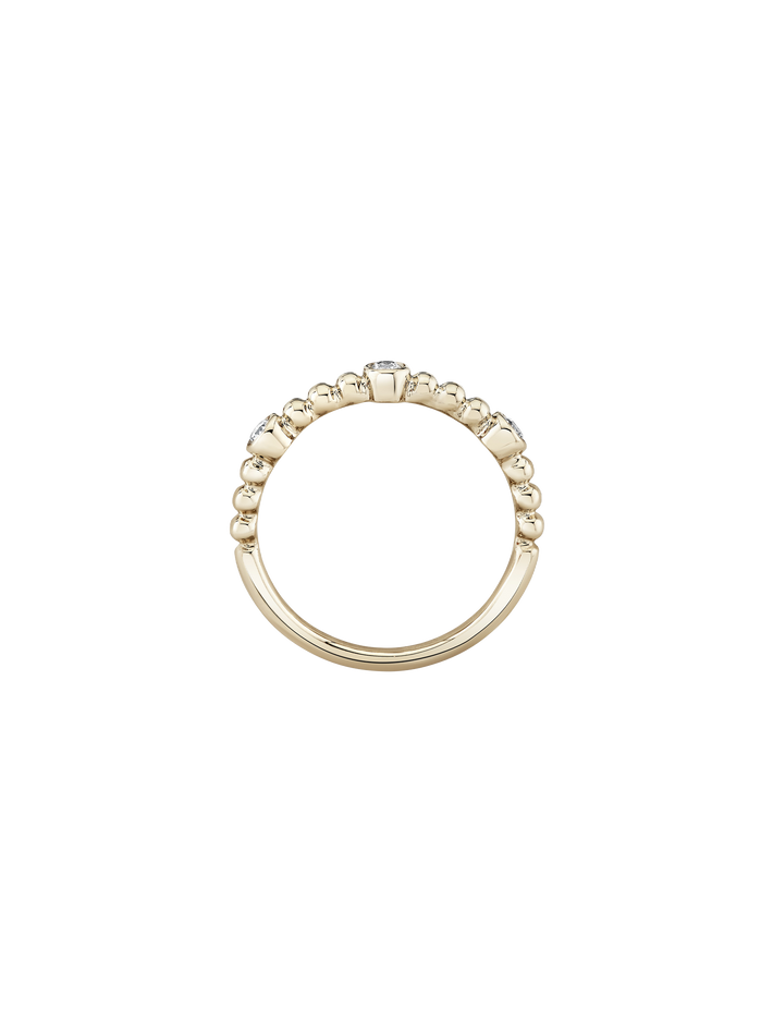 Diamond dust ring