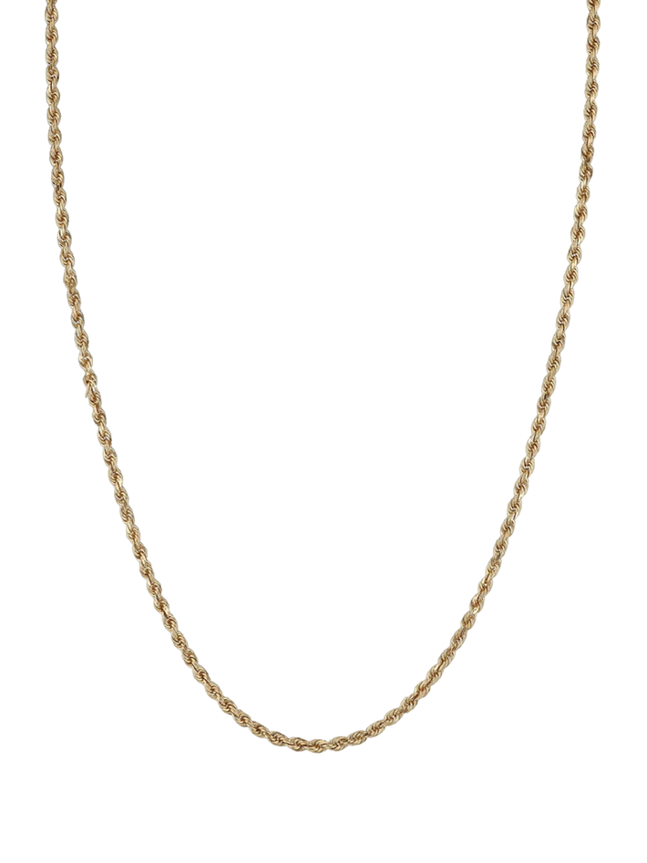 2.5mm Twisted Rope Chain 16"