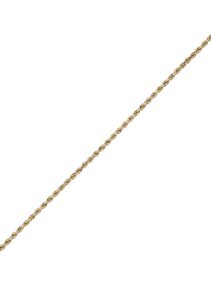 2.5mm Twisted Rope Chain 16"