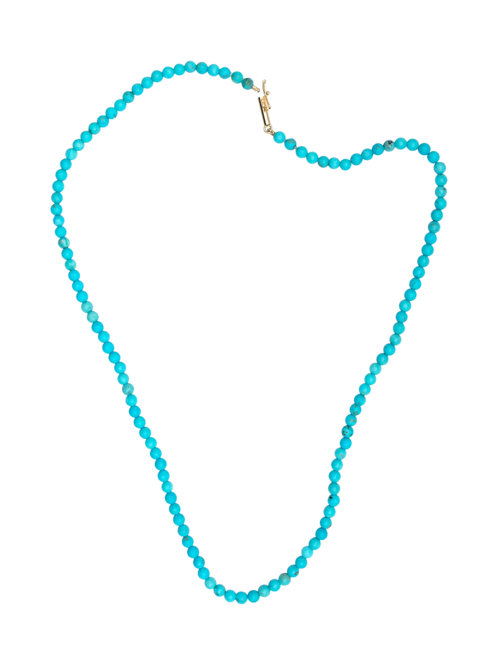 Turquoise shoreline necklace