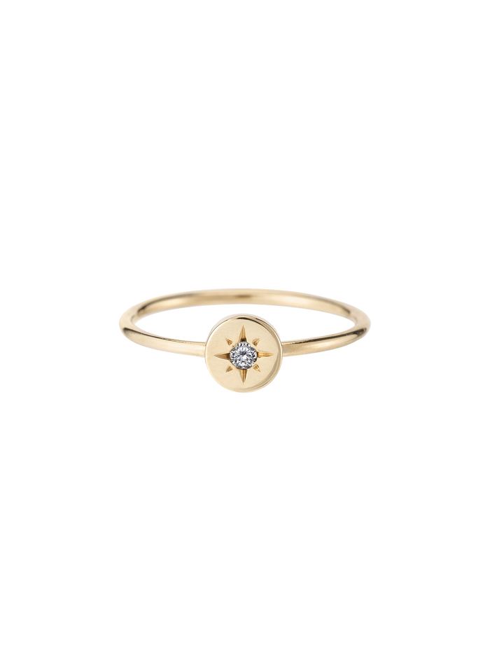 Astral birthstone ring