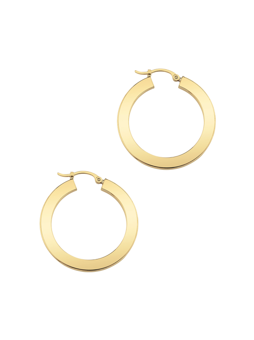 Teardrop hoops by Melissa Joy Manning | Finematter