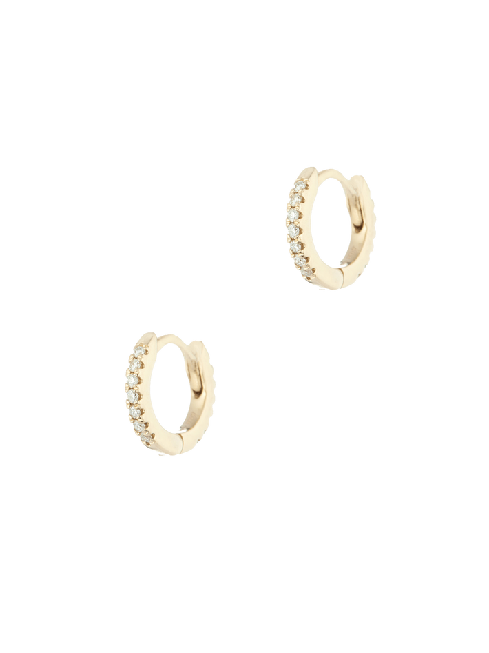 Junior pavé hoops