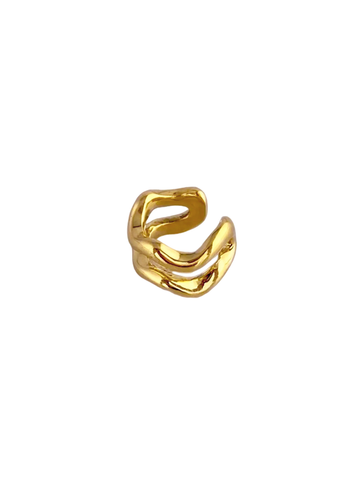 Paule ear cuff gold photo