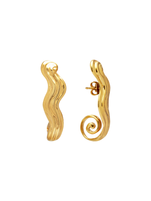Freja earrings gold photo