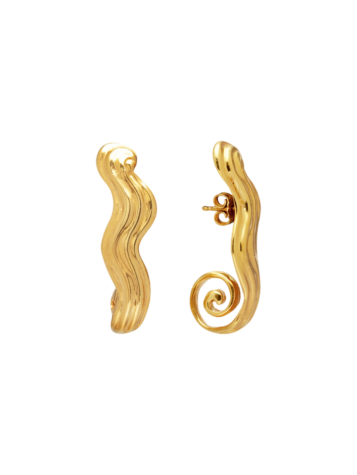 Freja earrings gold