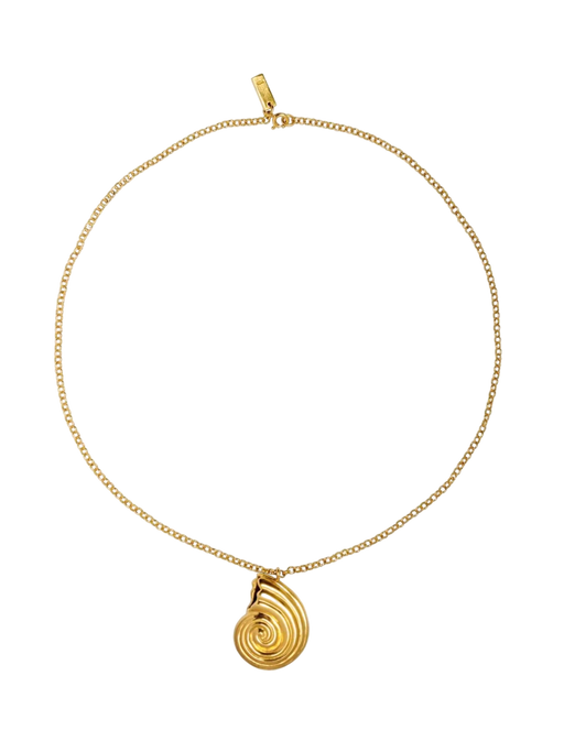 Bast necklace gold  photo